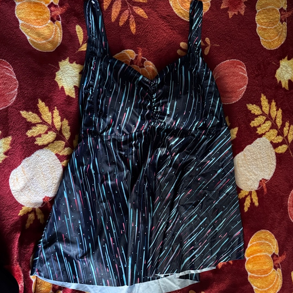 Elegant Black and Multicolor Camisole by [Brand]